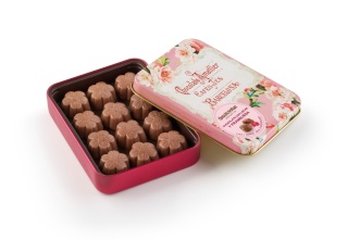 Praliny z Nadzieniem Malinowym w Puszce – Chocolate Amatller (72g)