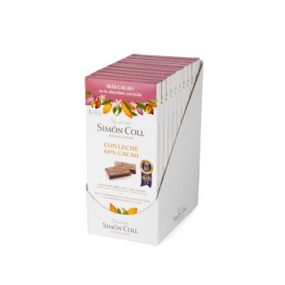 Ekskluzywna Czekolada Mleczna 60% Kakao Simón Coll (85g) – Nagrodzona w Brukseli